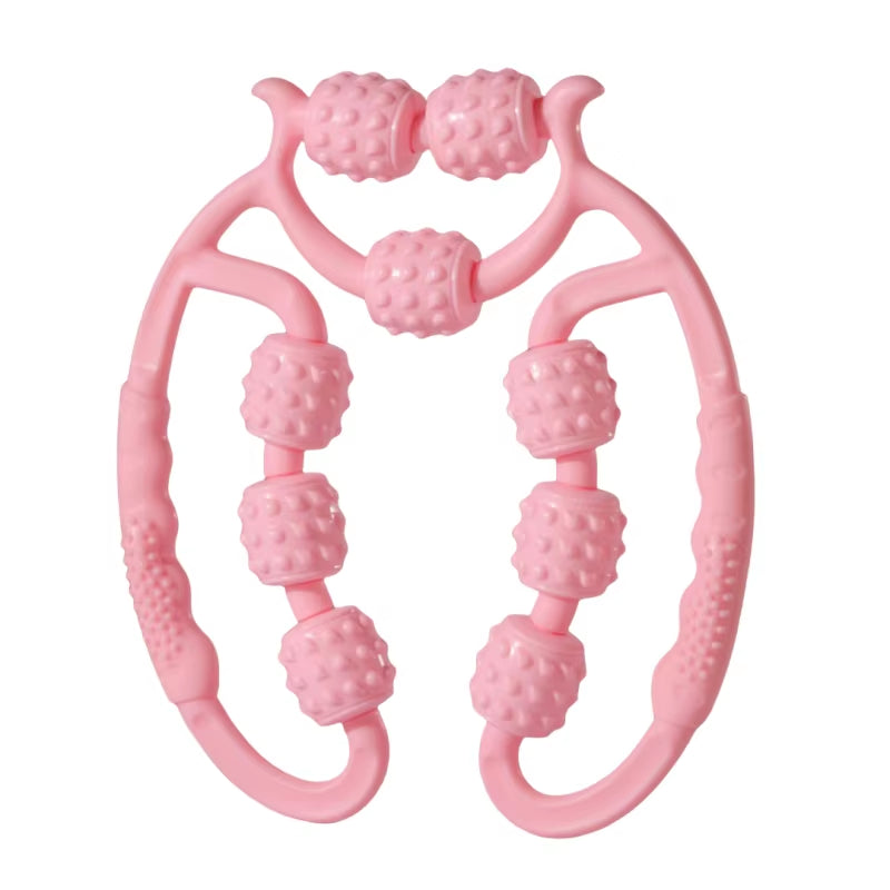 9-Wheel Leg Massager - Ultimate Calf Relaxation & Slimming Device for Fitness Enthusiasts