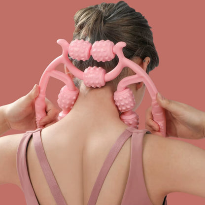 9-Wheel Leg Massager - Ultimate Calf Relaxation & Slimming Device for Fitness Enthusiasts