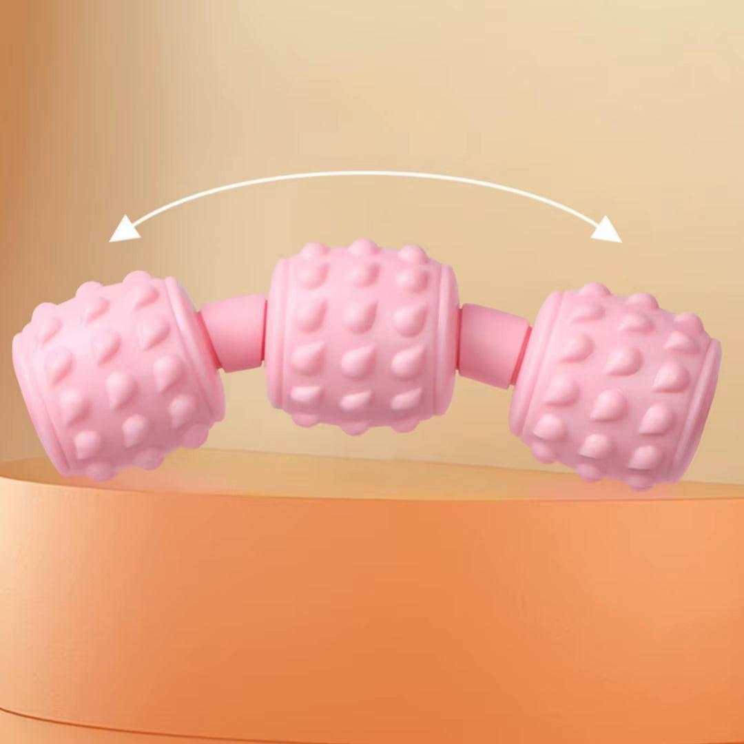 9-Wheel Leg Massager - Ultimate Calf Relaxation & Slimming Device for Fitness Enthusiasts