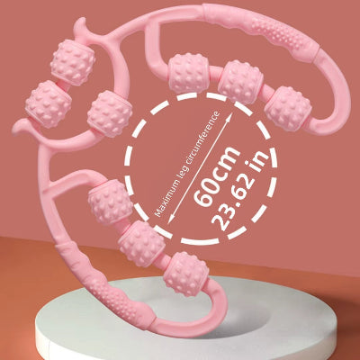 9-Wheel Leg Massager - Ultimate Calf Relaxation & Slimming Device for Fitness Enthusiasts